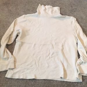 Karen Scott Yellow Collar Neck Long Sleeve Shirt